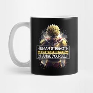 Super Hero Motivation Quotes - Anime Shirt Mug